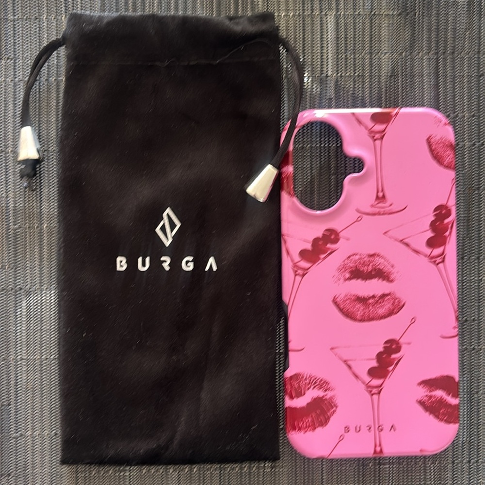 Flirty Pink Lip Print iPhone 16 Case